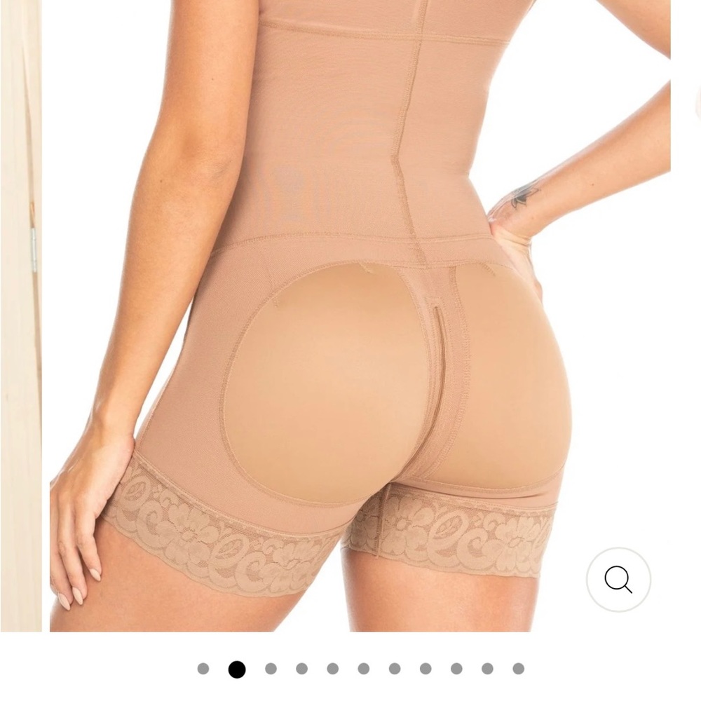 Faja Media: Color Cocoa 3Xl - Picture 5 of 5